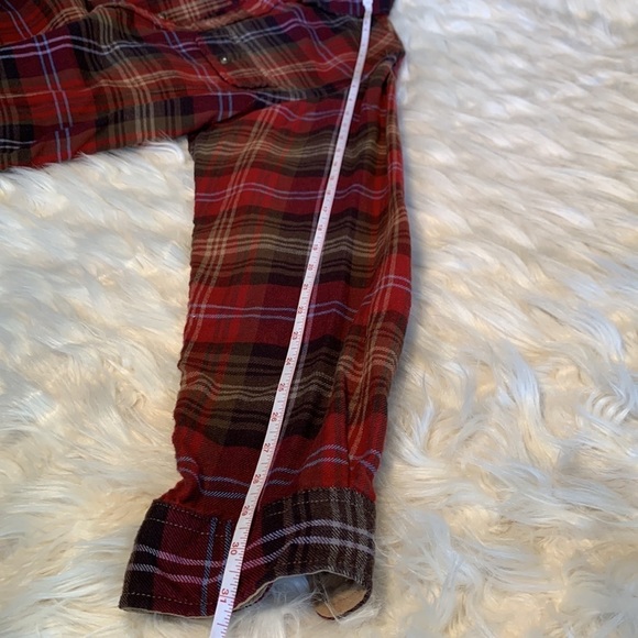 DANIEL CREMIEUX CLASSICS RED PLAID FLANNEL Size Large Men’s - Picture 8 of 8
